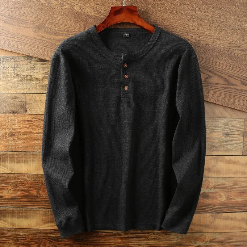TailorCraft Henley Shirt
