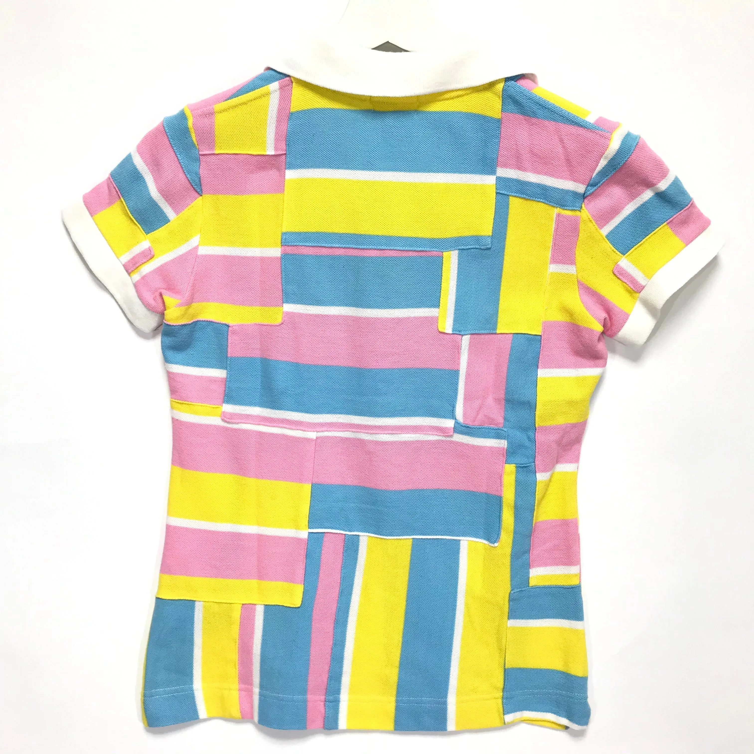 [TALL] Women's! A Bathing Ape Bape Bape Cotton Candy Patchwork Polo Shirt