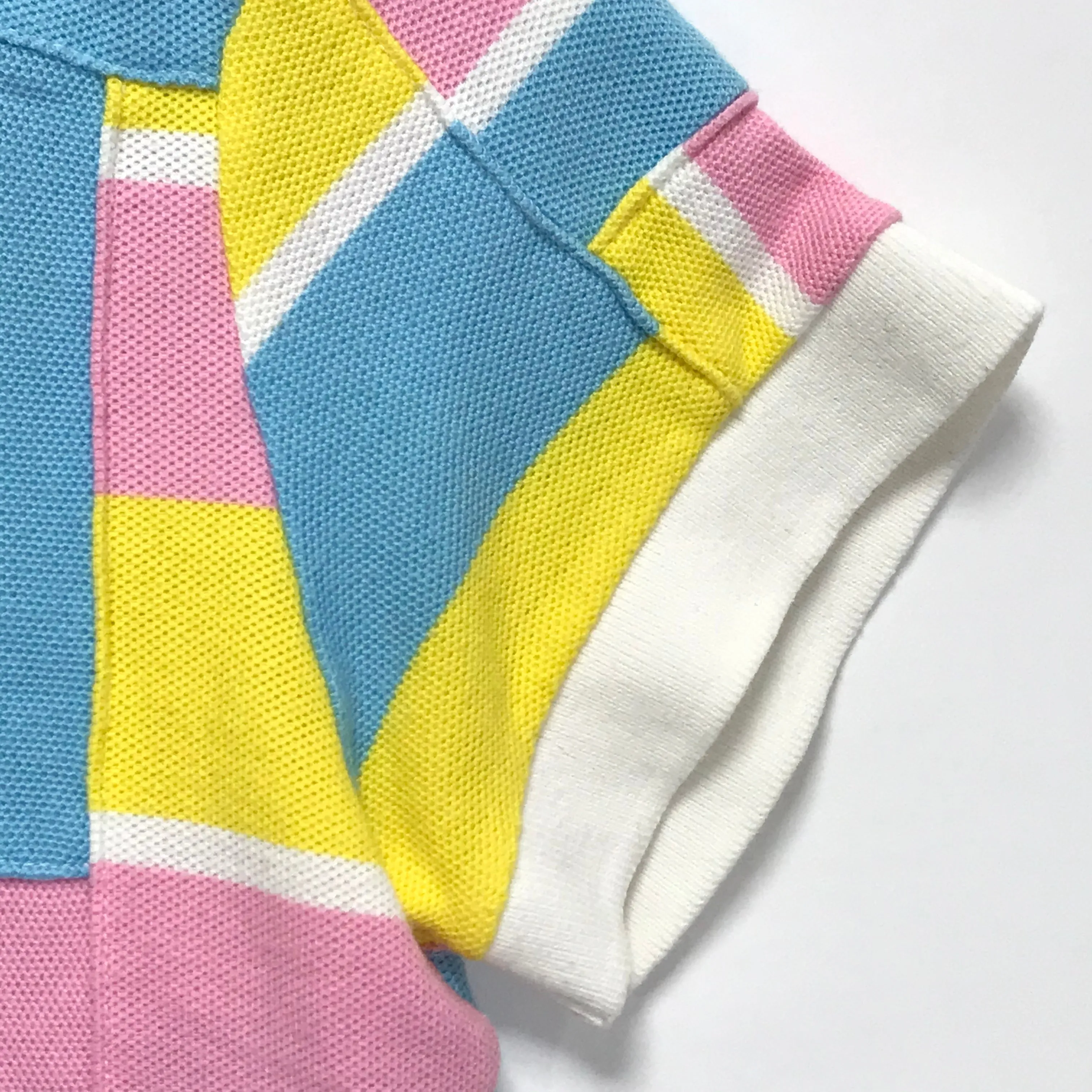 [TALL] Women's! A Bathing Ape Bape Bape Cotton Candy Patchwork Polo Shirt