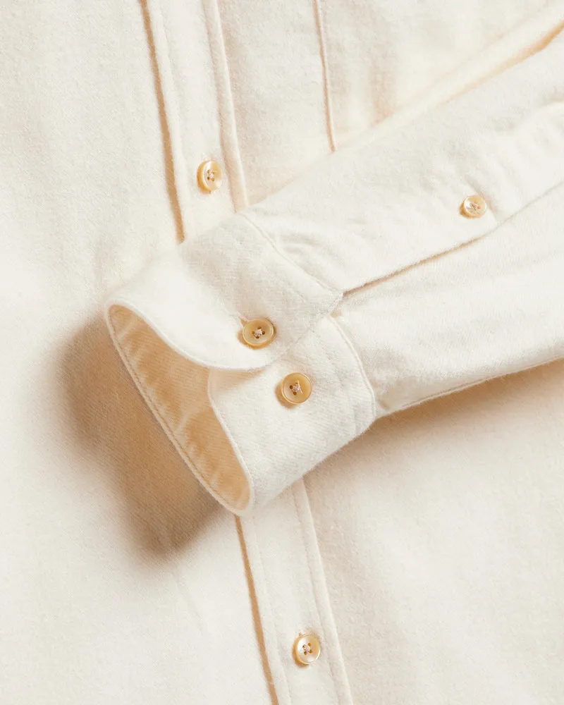 Teca Long Sleeve Shirt - Ecru