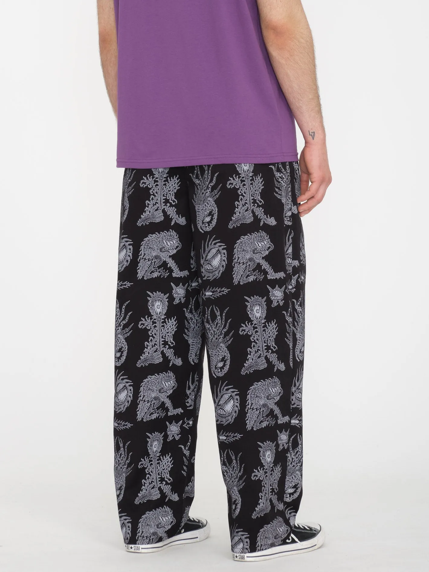 Tetsunori Freazy Elastic Waist Hose - BLACK