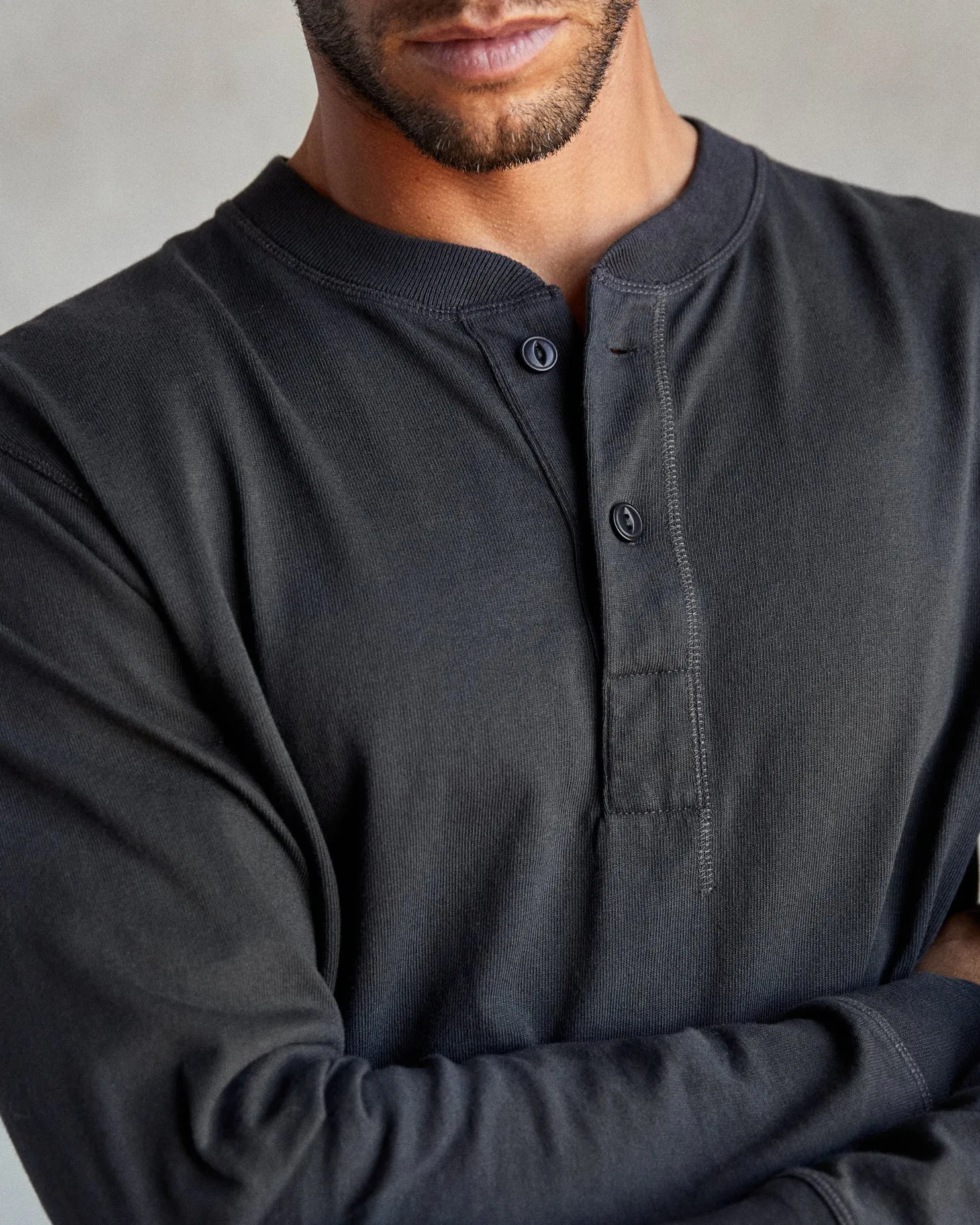 The Big Heavy Tee Henley