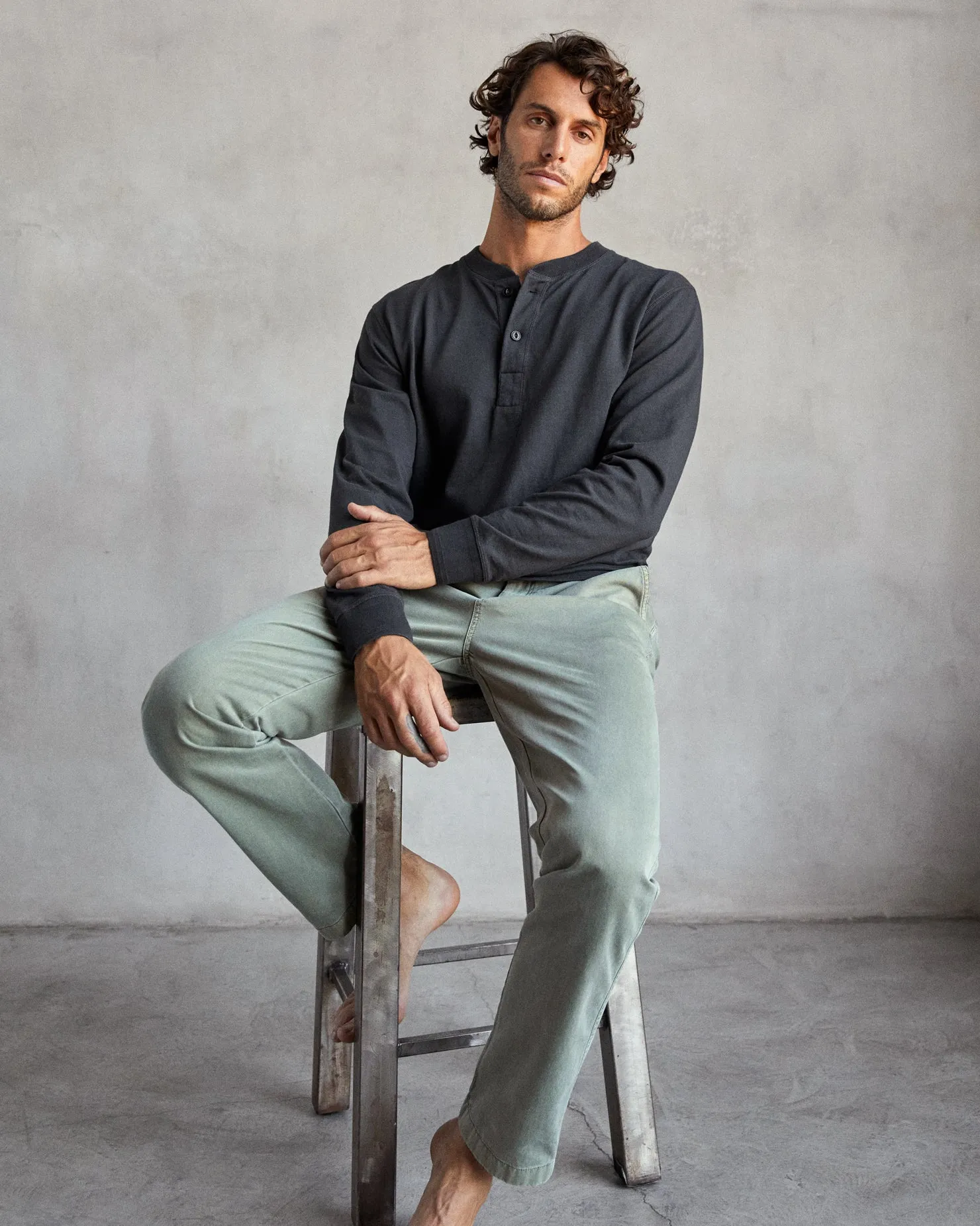 The Big Heavy Tee Henley