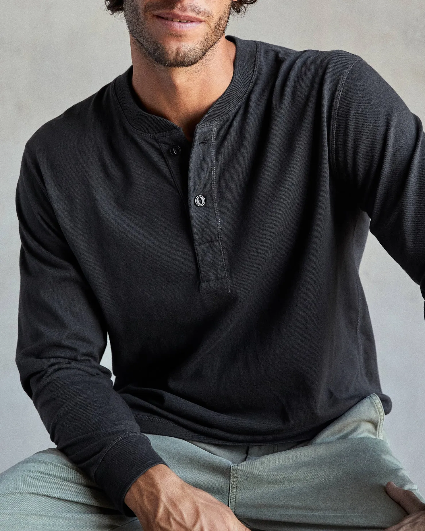 The Big Heavy Tee Henley