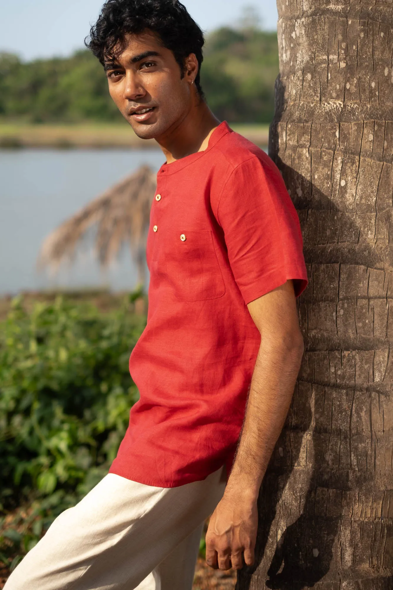 The Linen Bandhgala