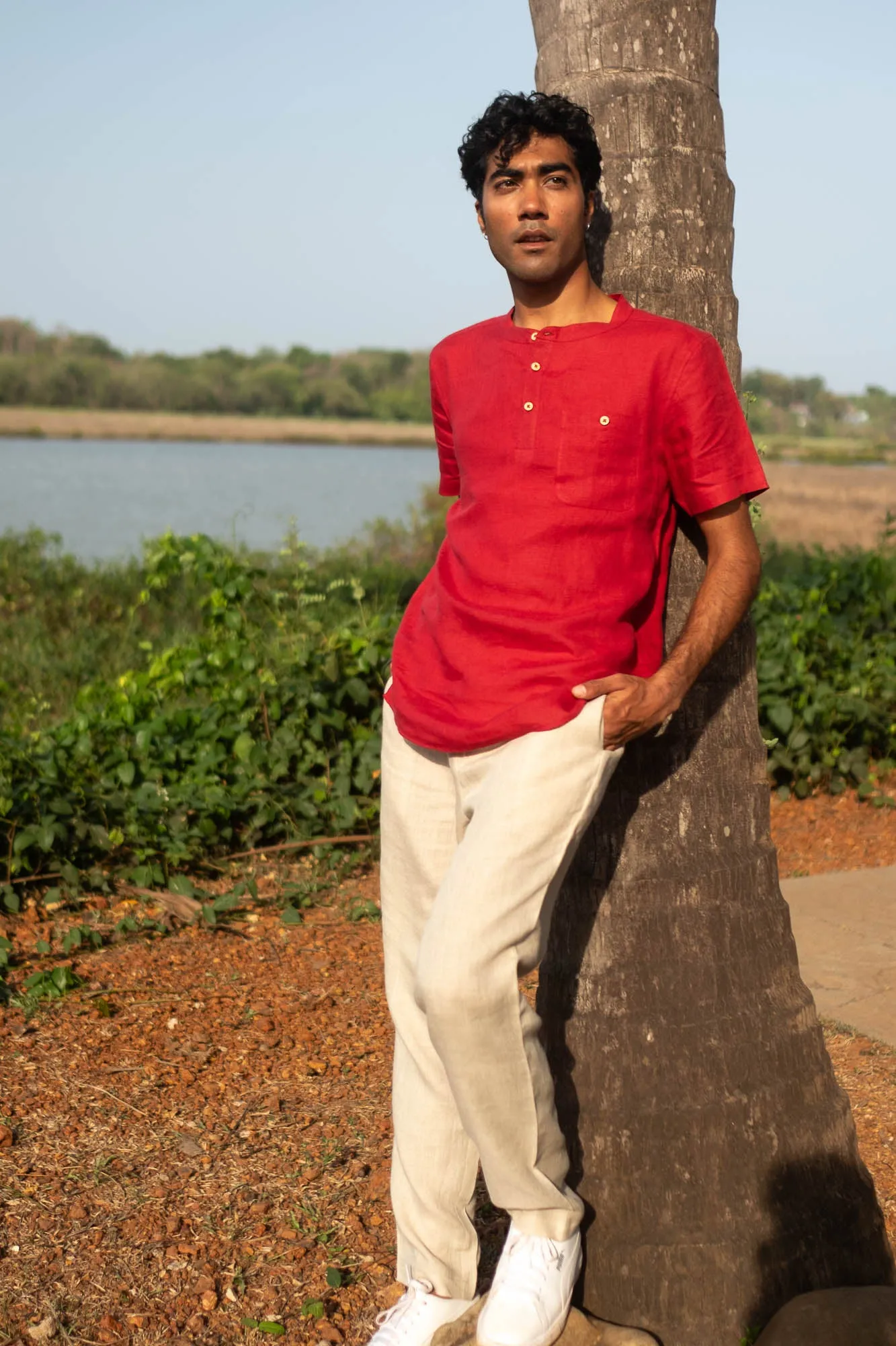 The Linen Bandhgala