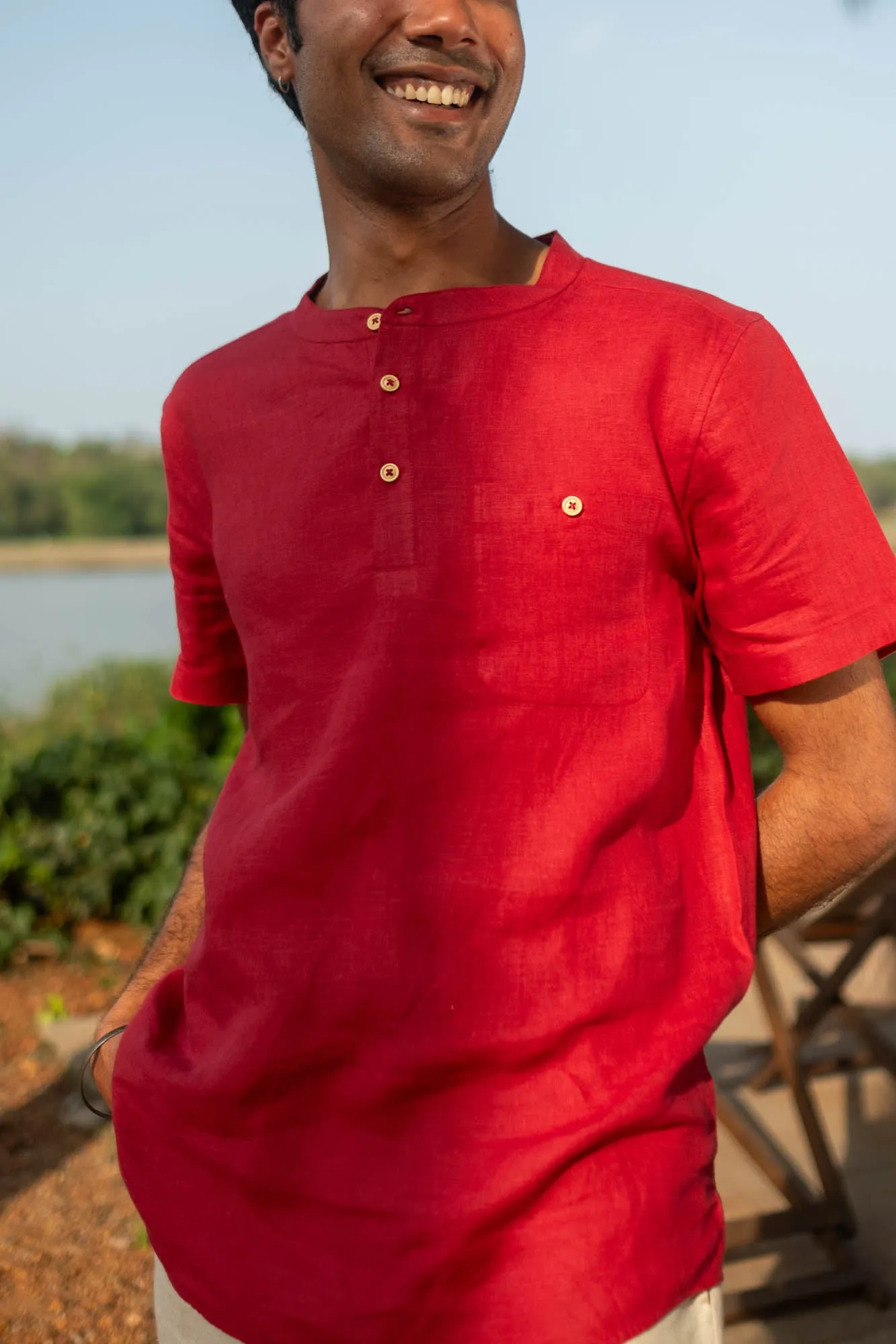 The Linen Bandhgala