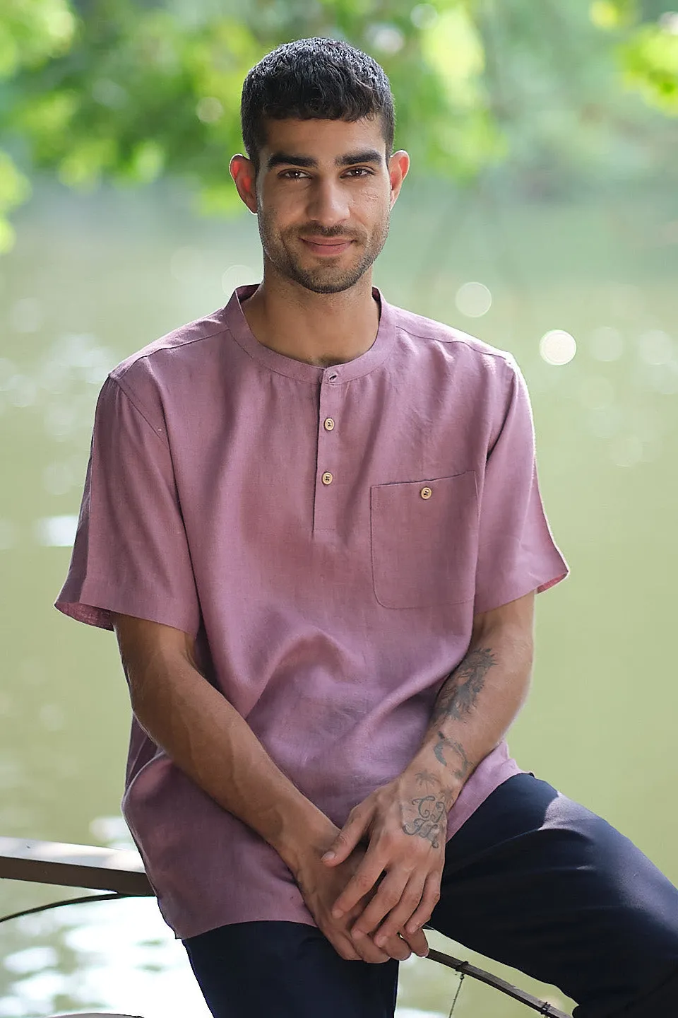 The Linen Bandhgala