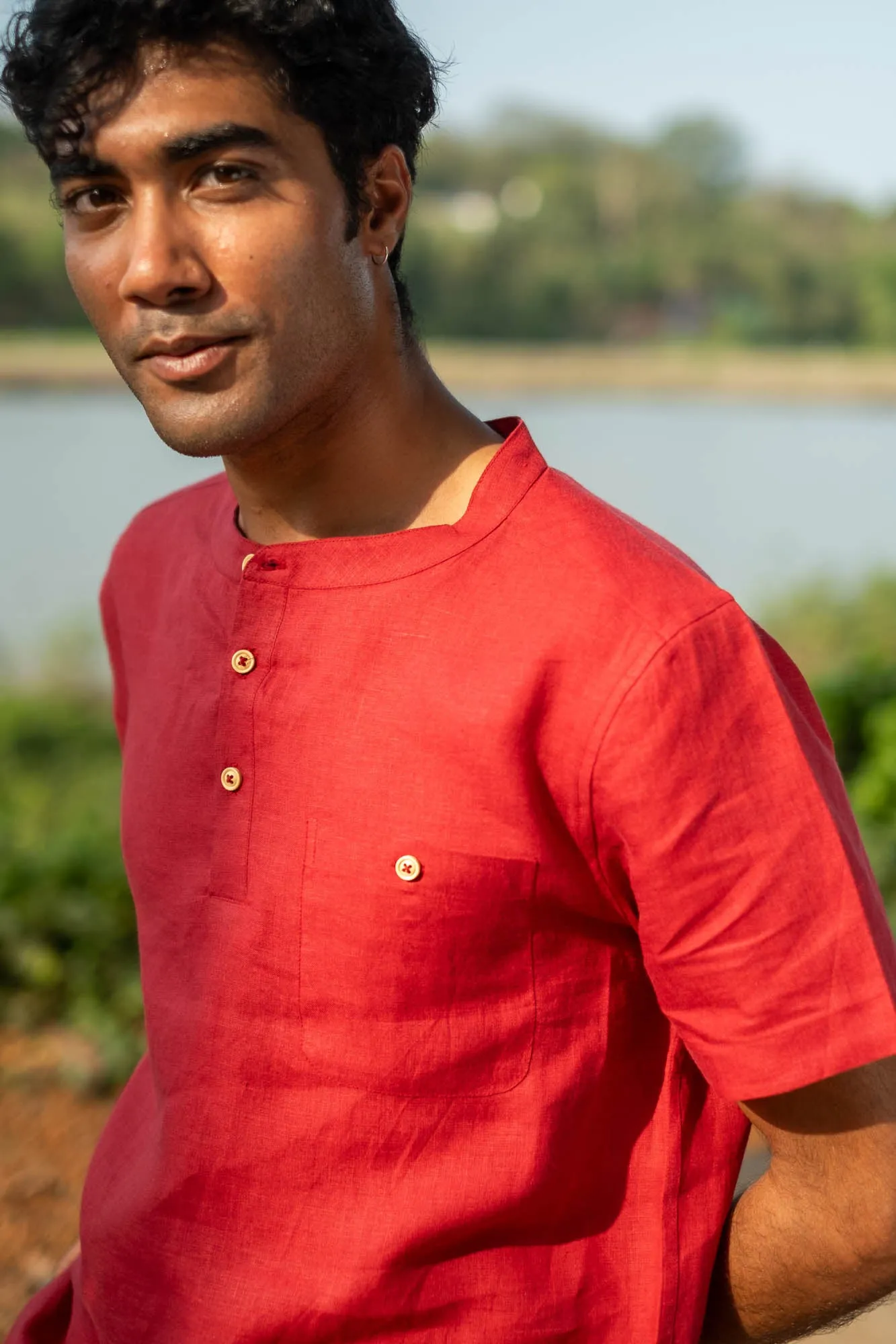 The Linen Bandhgala
