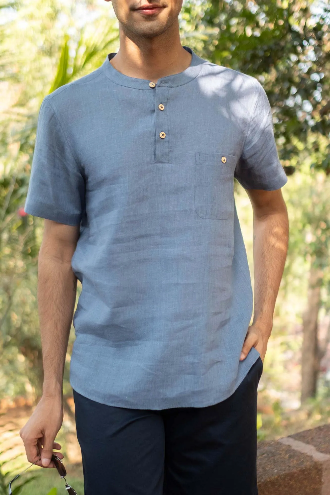 The Linen Bandhgala