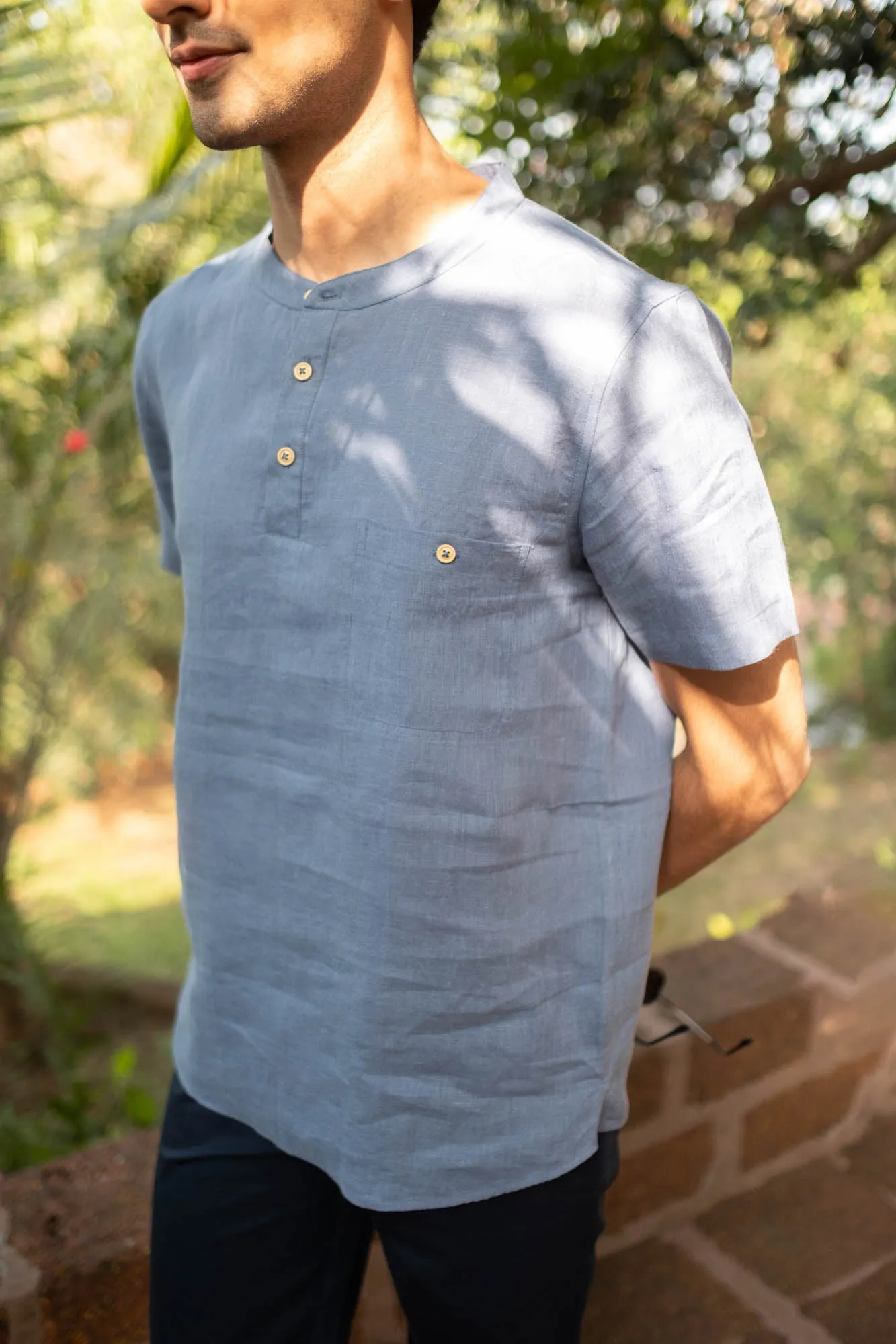 The Linen Bandhgala