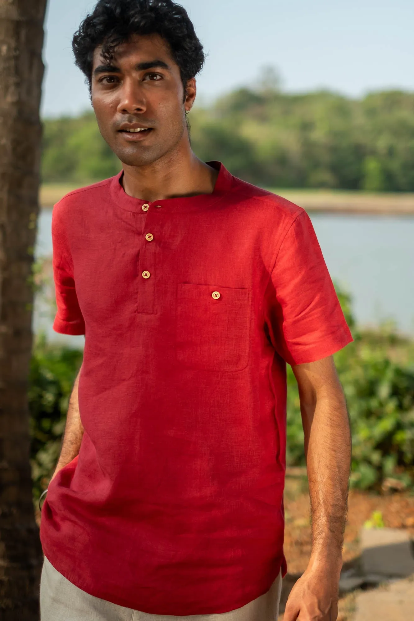 The Linen Bandhgala