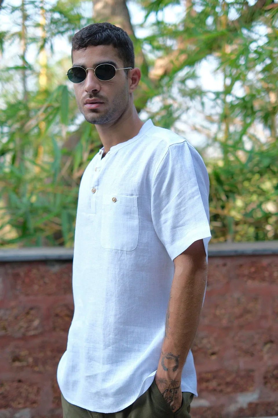 The Linen Bandhgala