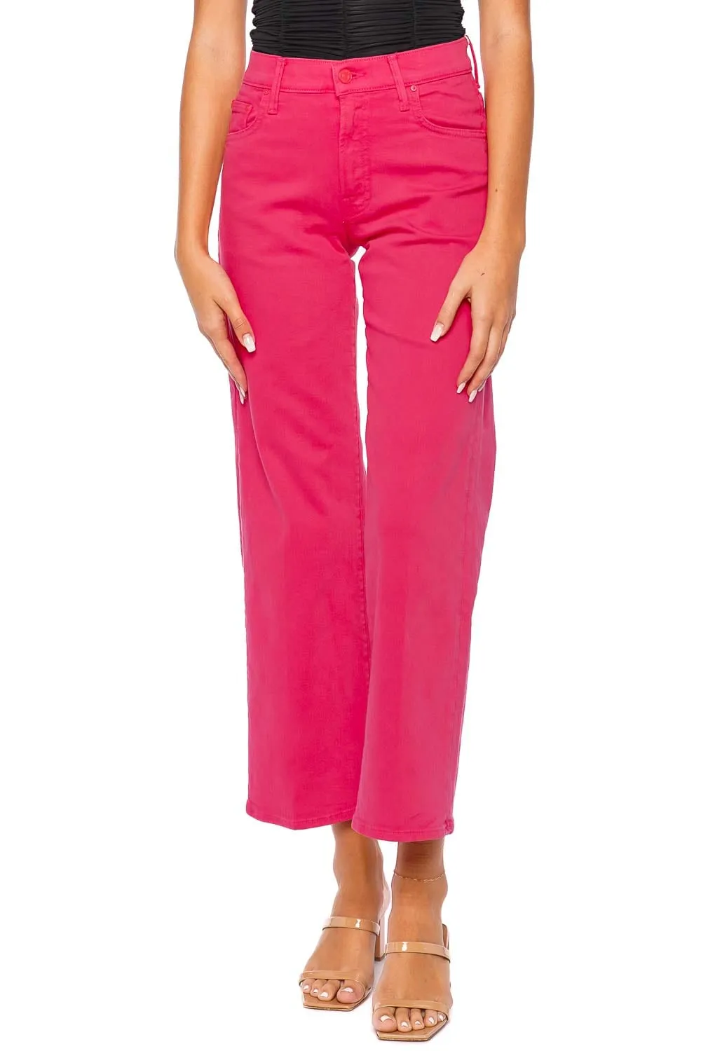 The Mid Rise Maven Flood Wide Leg Jean