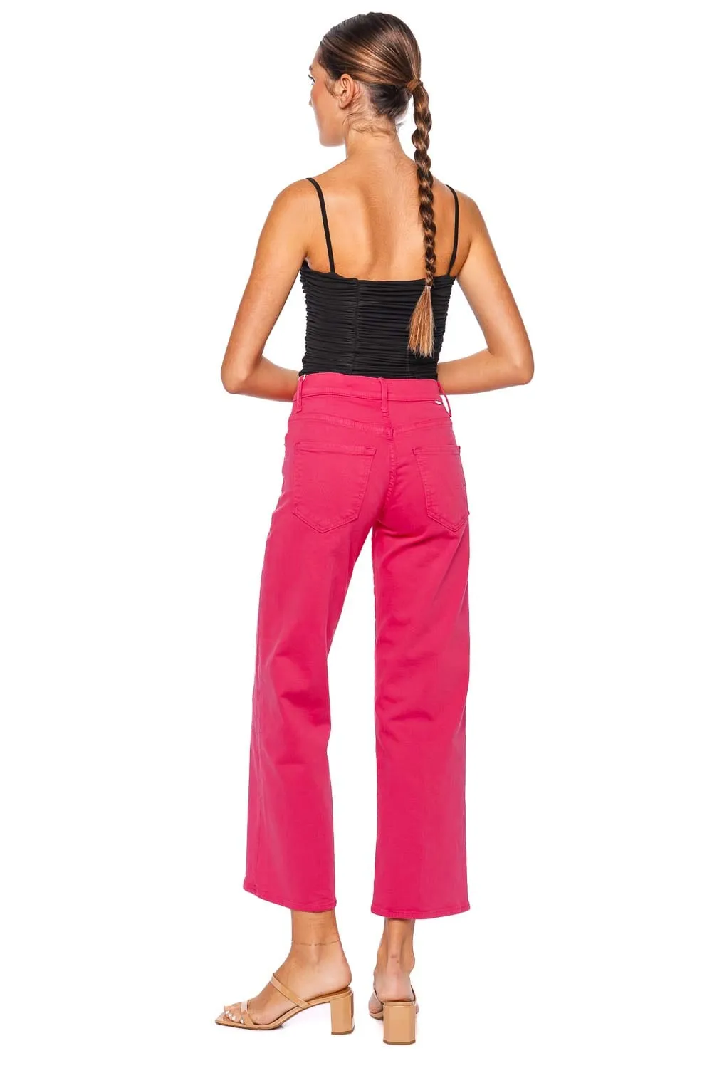 The Mid Rise Maven Flood Wide Leg Jean