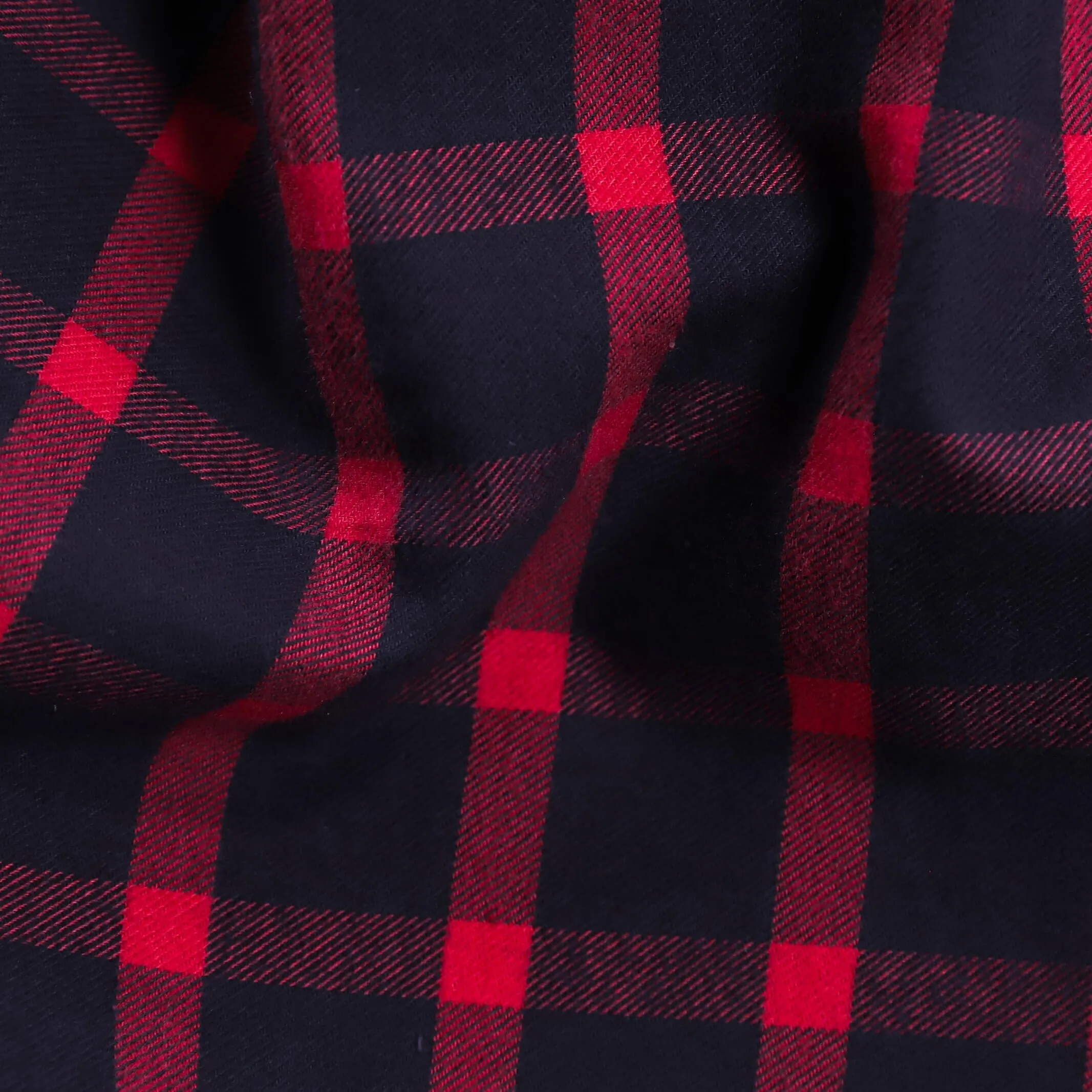 The Red Norwich Brushed Twill Custom Shirt