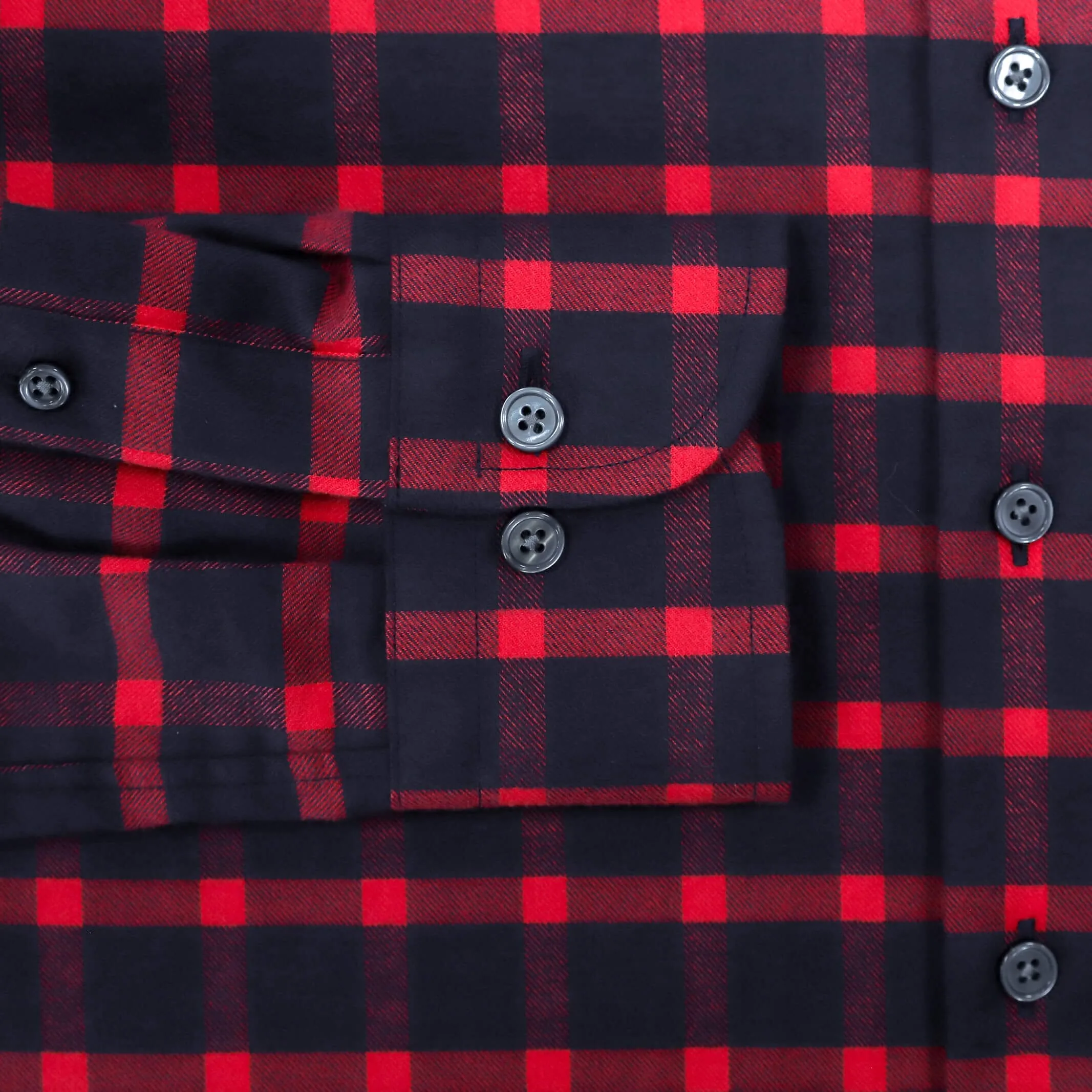The Red Norwich Brushed Twill Custom Shirt