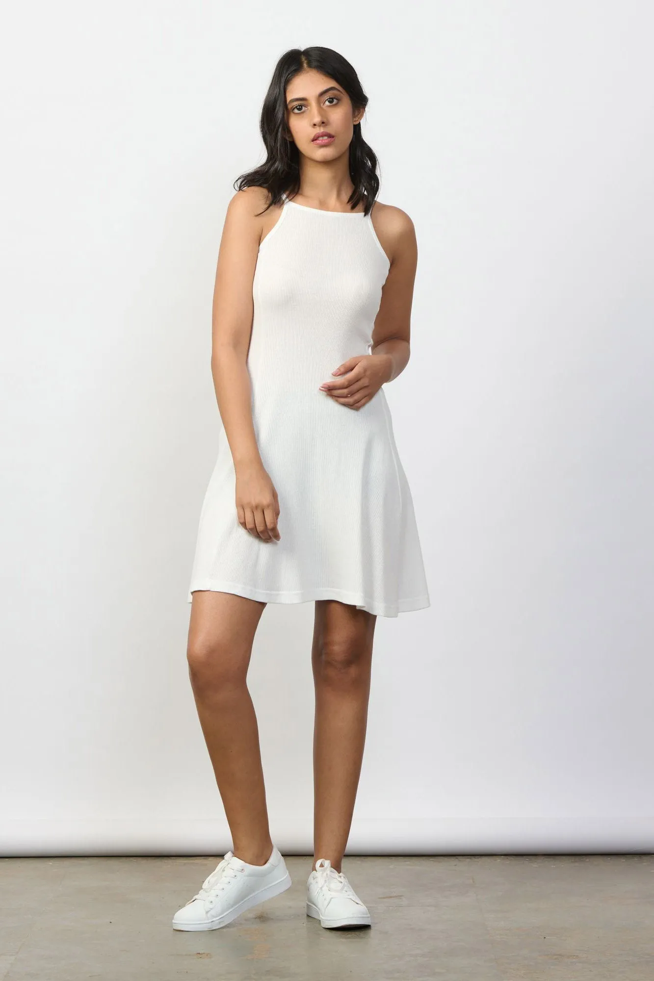 The Rib Skater Dress