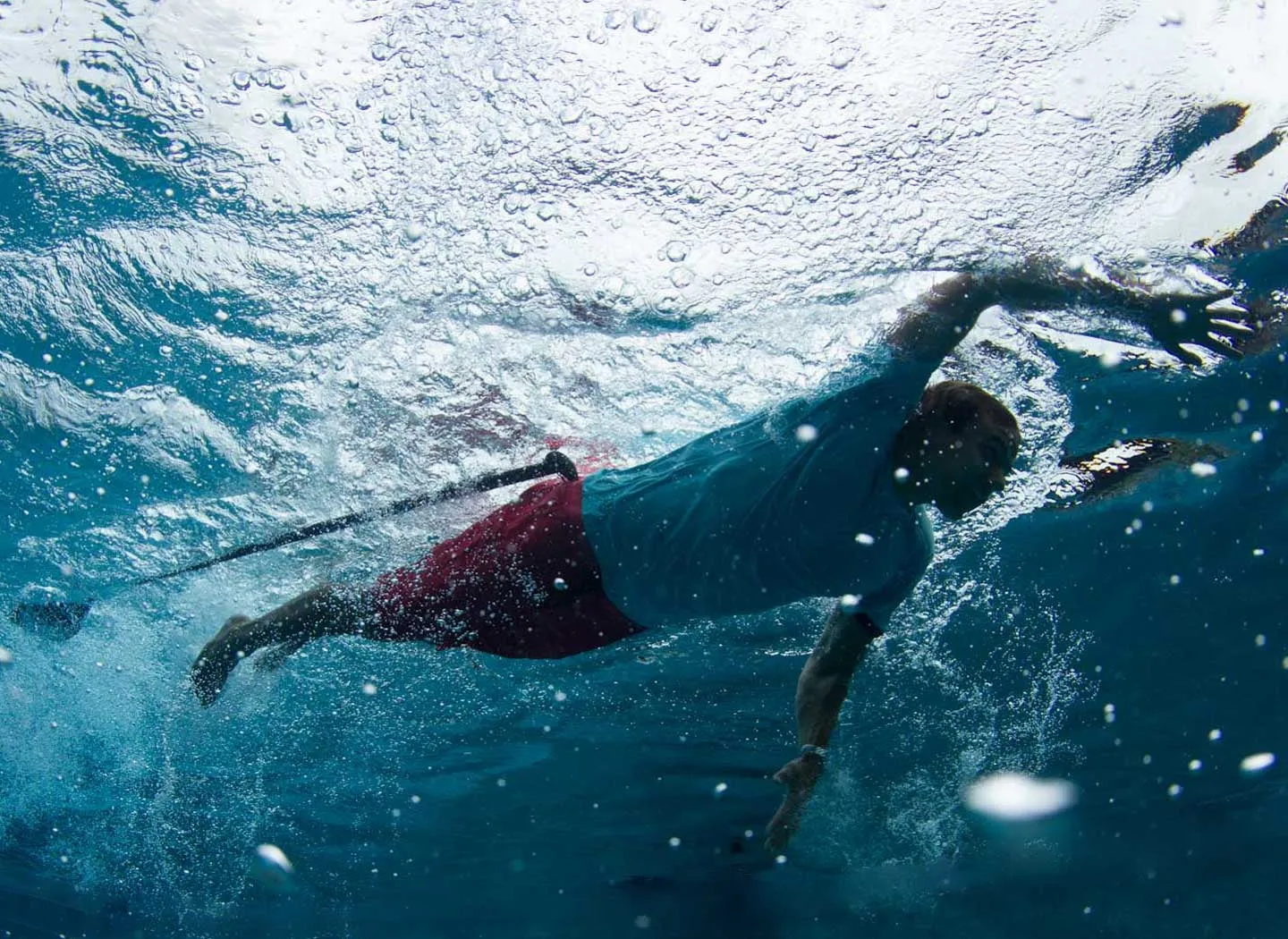 The Spartan Board Shorts - 11" Inseam - Storm (Blue Mirage)