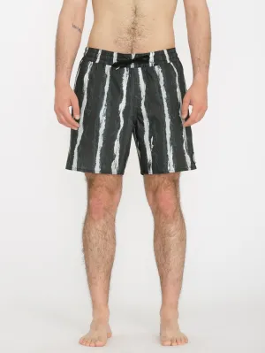 V Ent Hockey Dad Trunk 17" Boardshort - BLACK