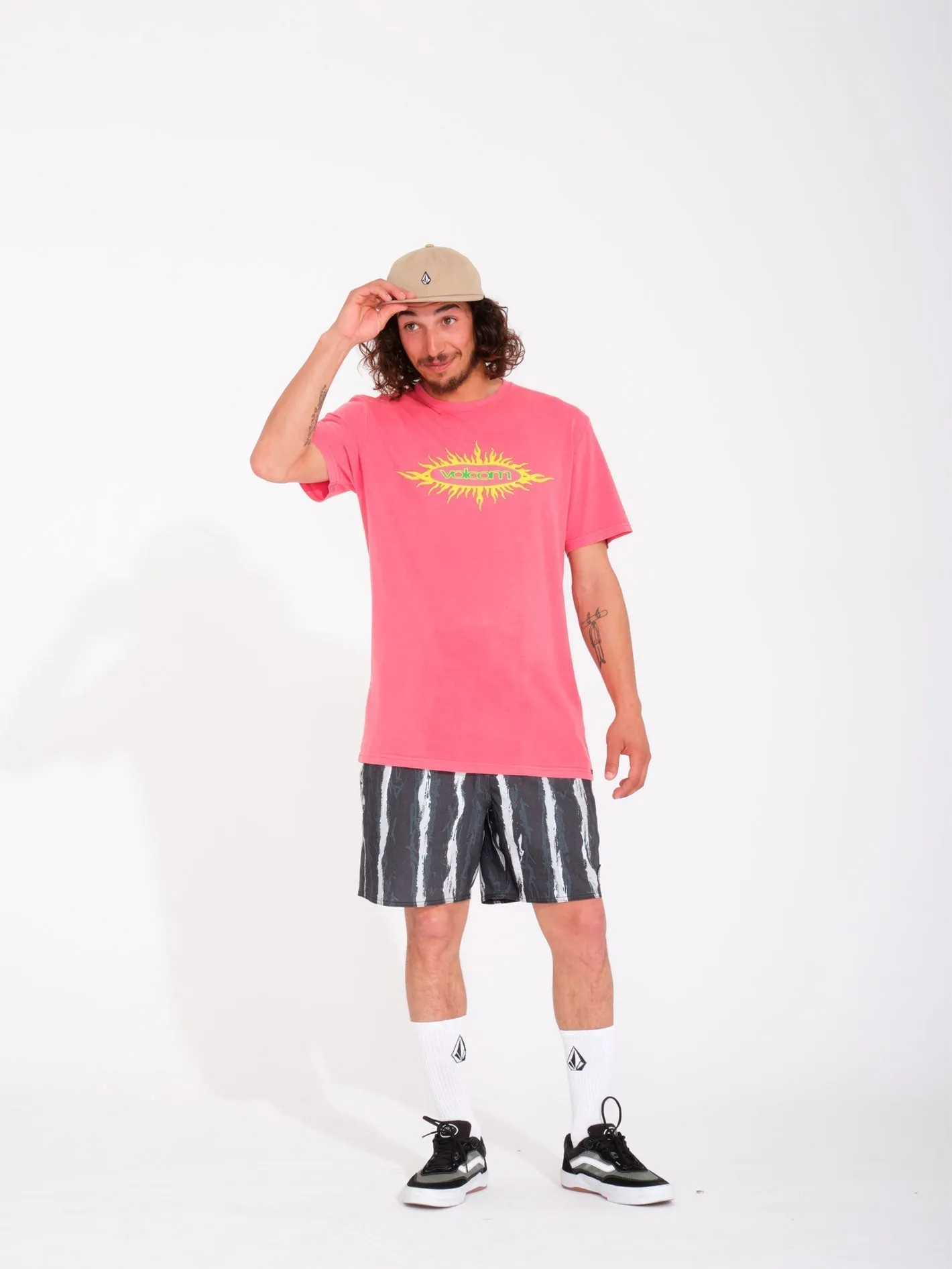 V Ent Hockey Dad Trunk 17" Boardshort - BLACK