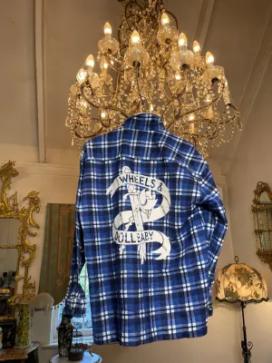 Vintage Flannel - Original Logo Print - Number 25 - Size - Large