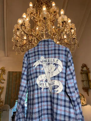 Vintage Flannel - Original Logo Print - Number 41 - Size - Medium