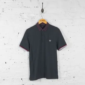 Vintage Fred Perry Polo Shirt - Grey - M