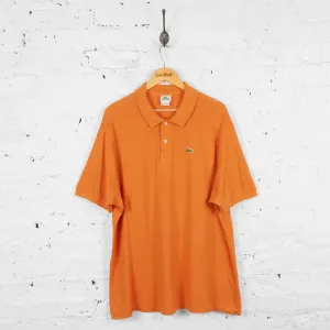 Vintage Lacoste Polo Shirt - Orange - XL