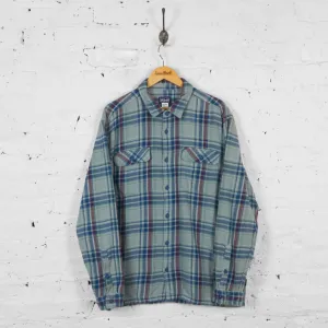 Vintage Patagonia Flannel Shirt - Grey - XL