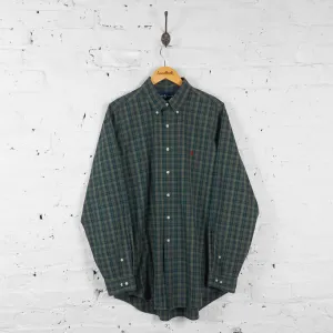 Vintage Ralph Lauren Checked Shirt - Green - XL