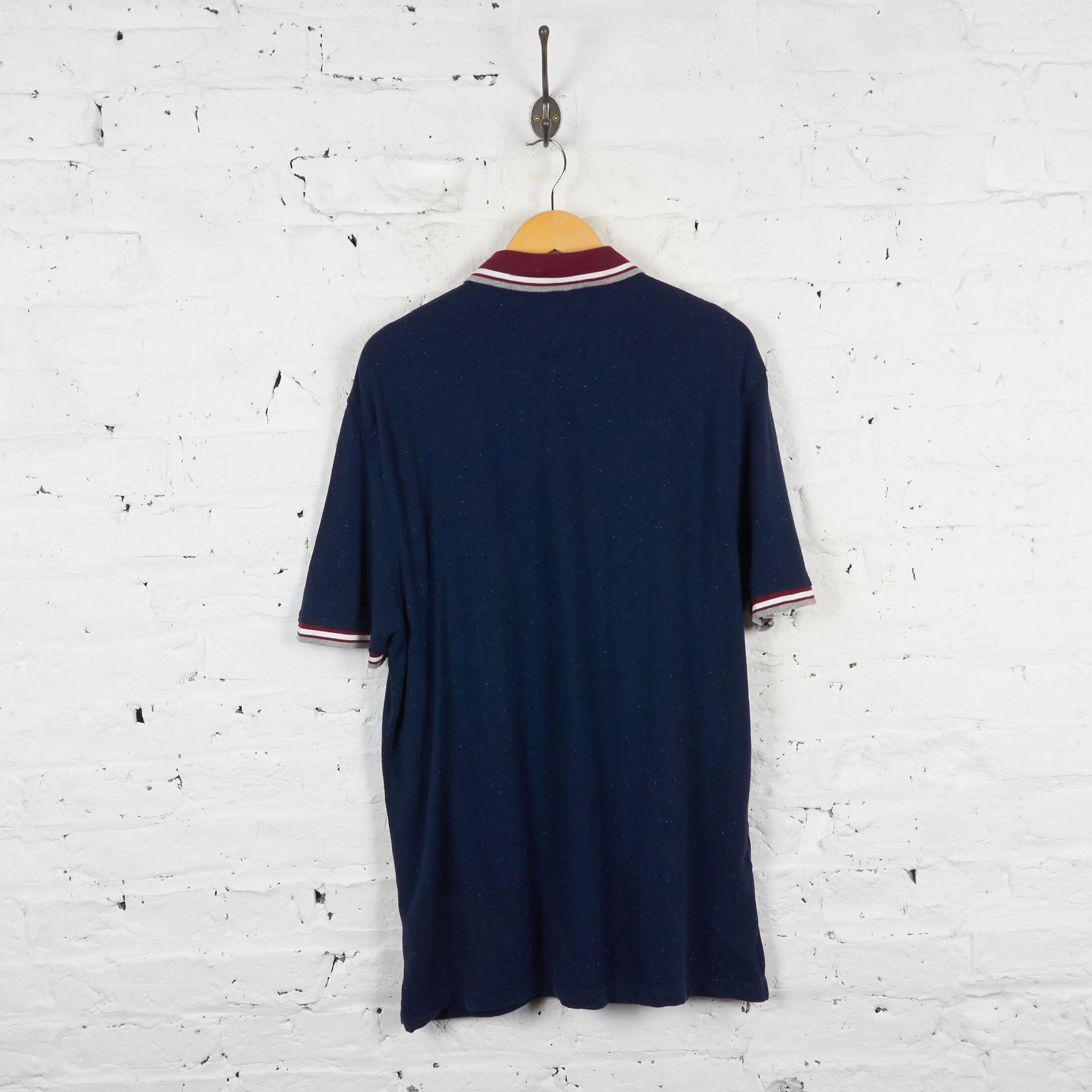 Vintage Tommy Hilfiger Polo Shirt - Navy - XL