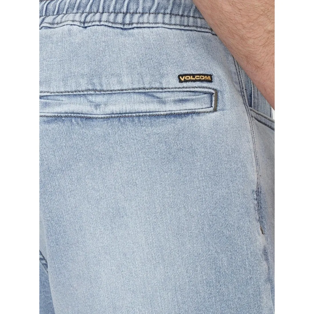 Volcom Freazy Loose Elastic Waistband Denim - Desert Dirt Indigo