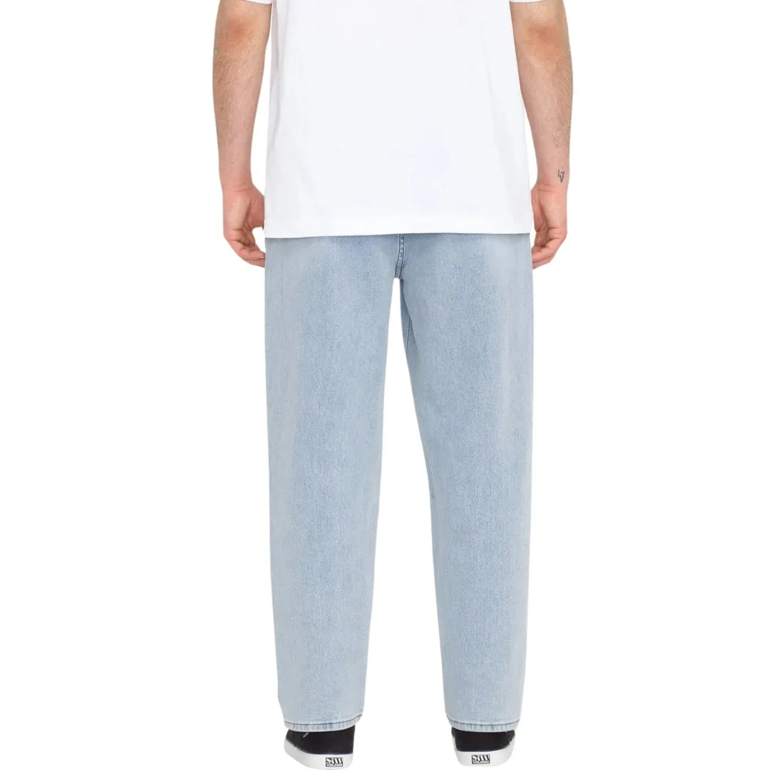 Volcom Freazy Loose Elastic Waistband Denim - Desert Dirt Indigo