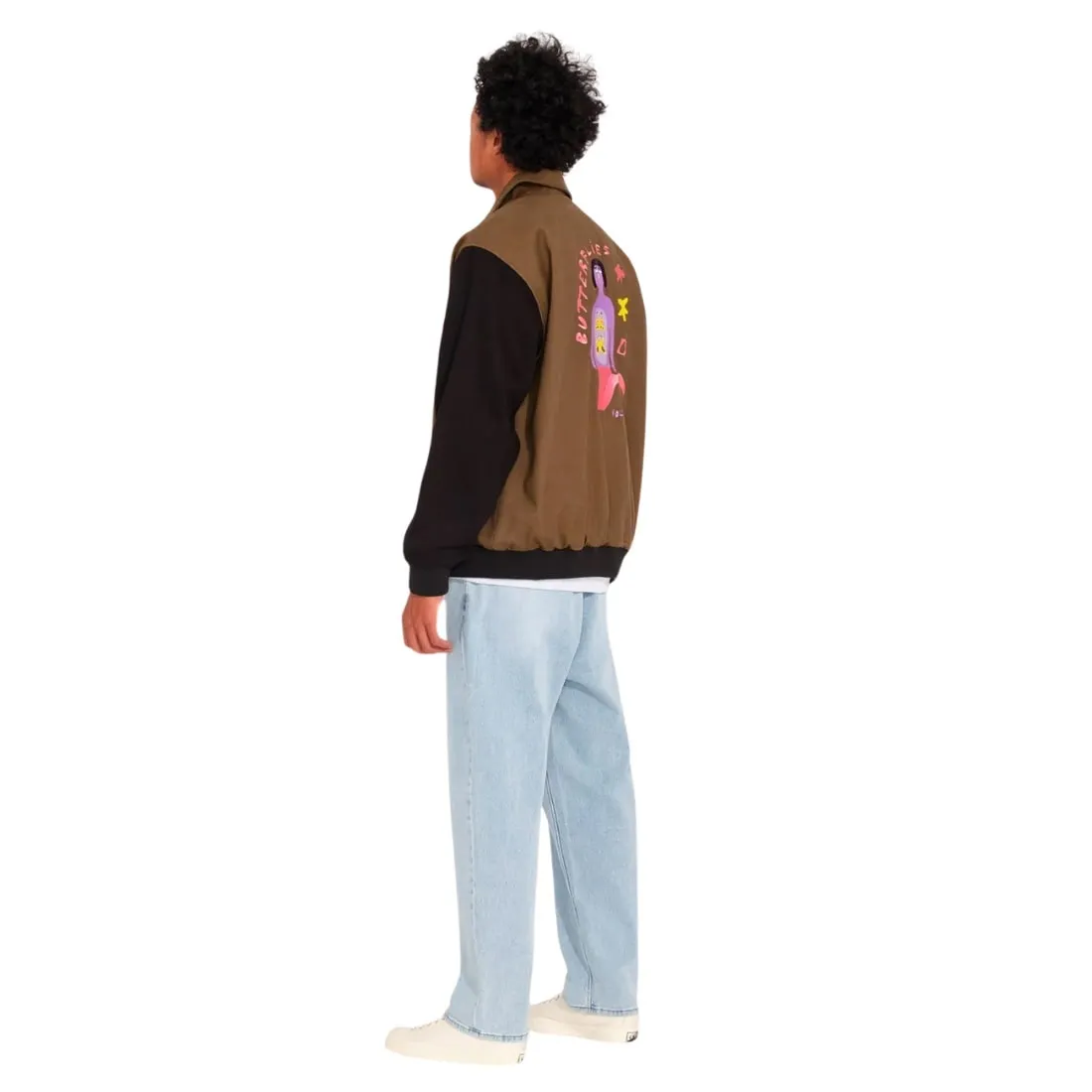 Volcom Freazy Loose Elastic Waistband Denim - Desert Dirt Indigo