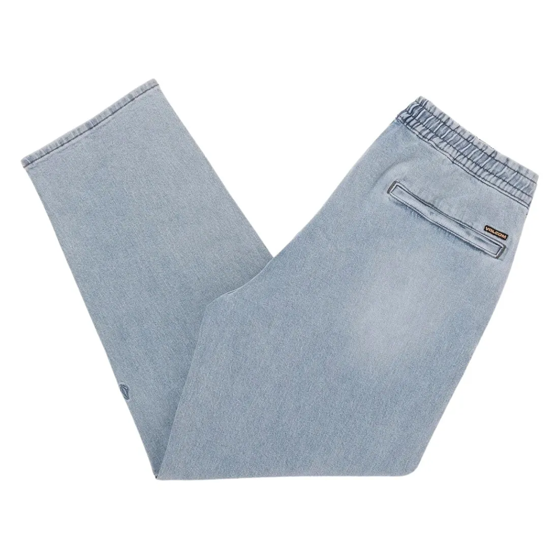 Volcom Freazy Loose Elastic Waistband Denim - Desert Dirt Indigo