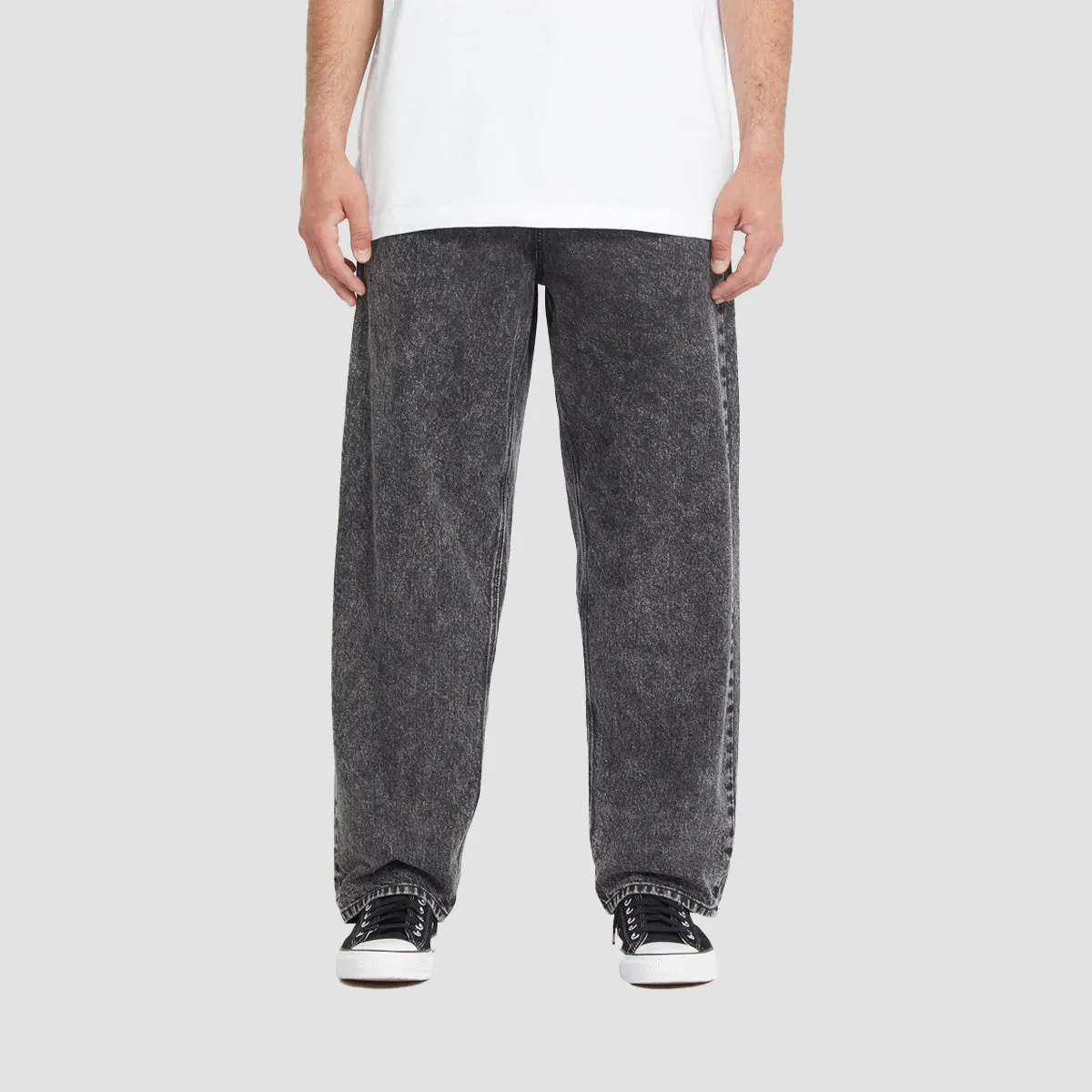 Volcom Freazy Loose EW Jeans Light Acid Black