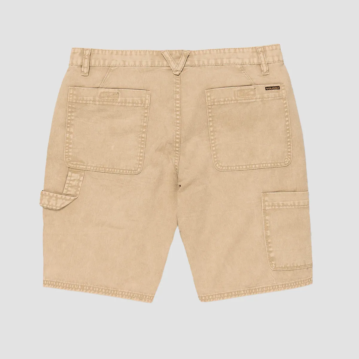 Volcom Kraftsman 22" Denim Shorts Almond