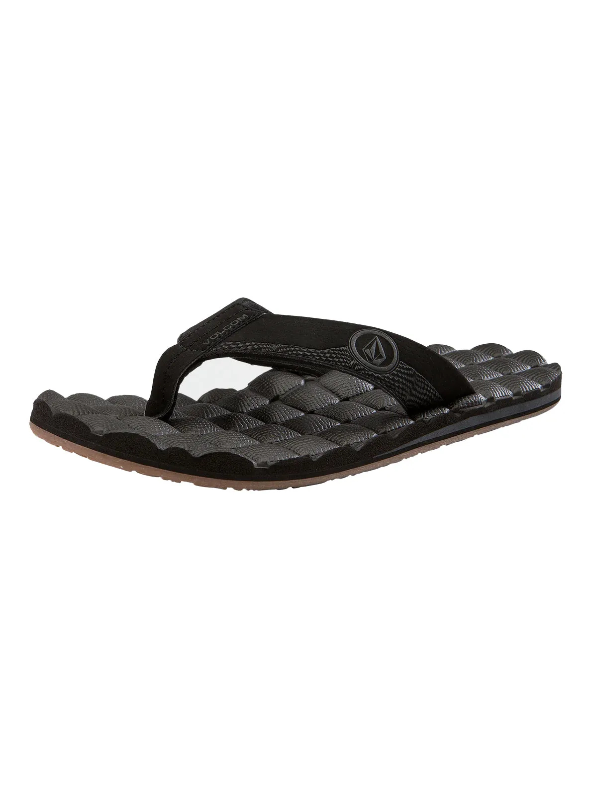 Volcom Recliner Black Destructo Sandal