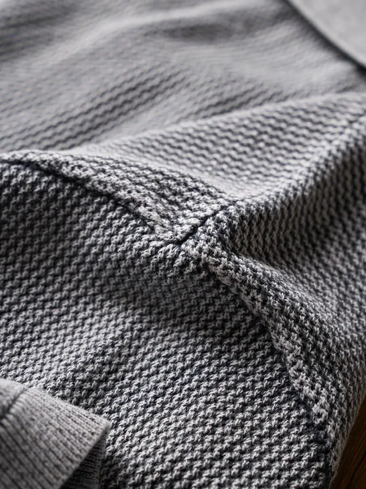 Washed Vintage Knitted Polo Shirts