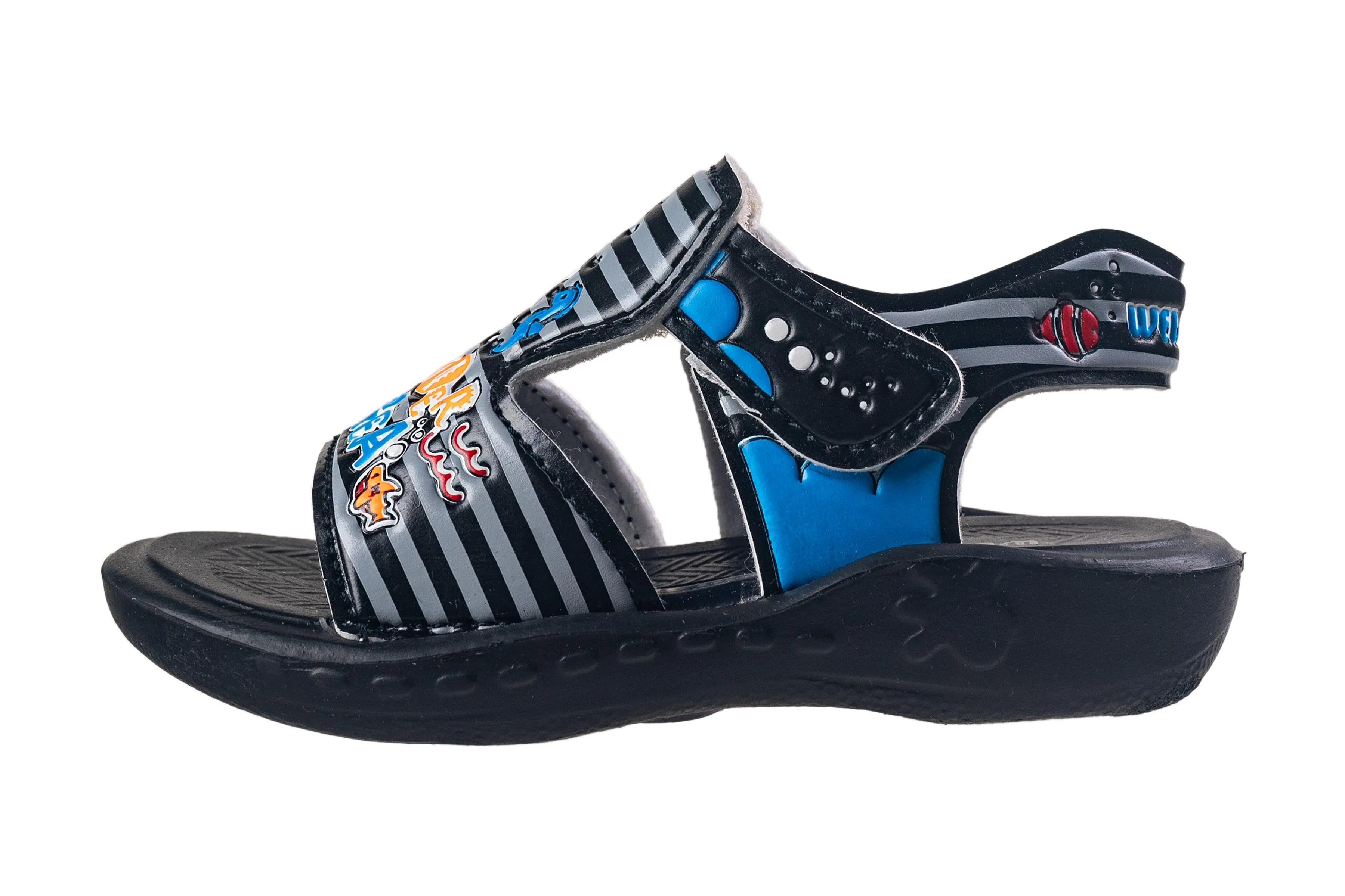 Welcome Children Black Sandal EVA