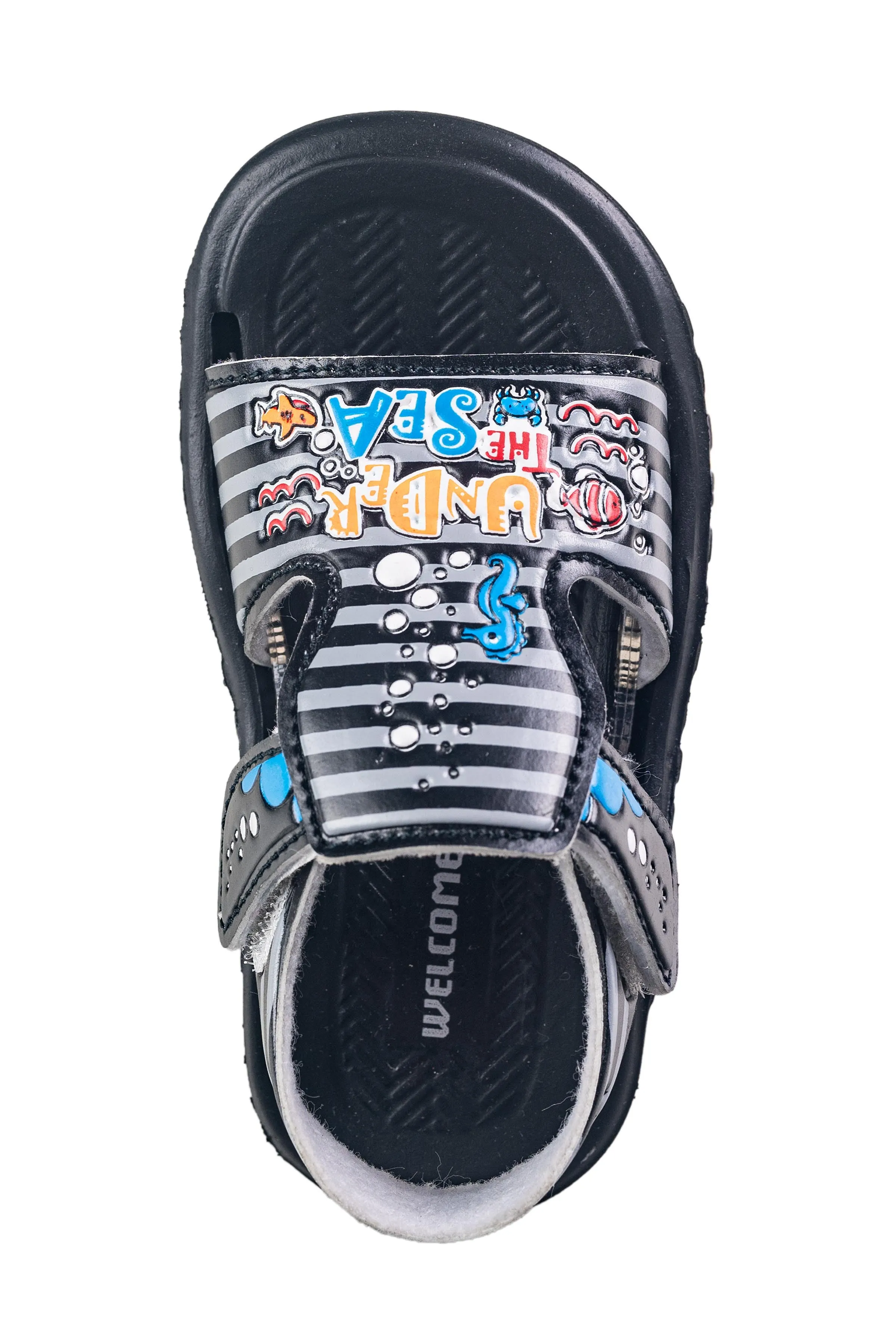 Welcome Children Black Sandal EVA
