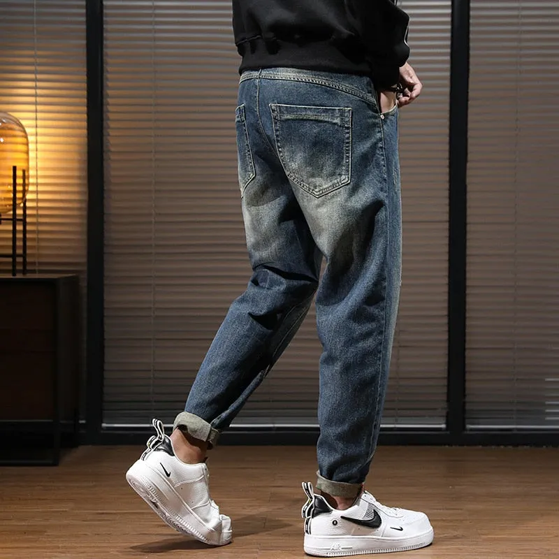 West Louis™ Loose fit Streetwear Casual Jeans