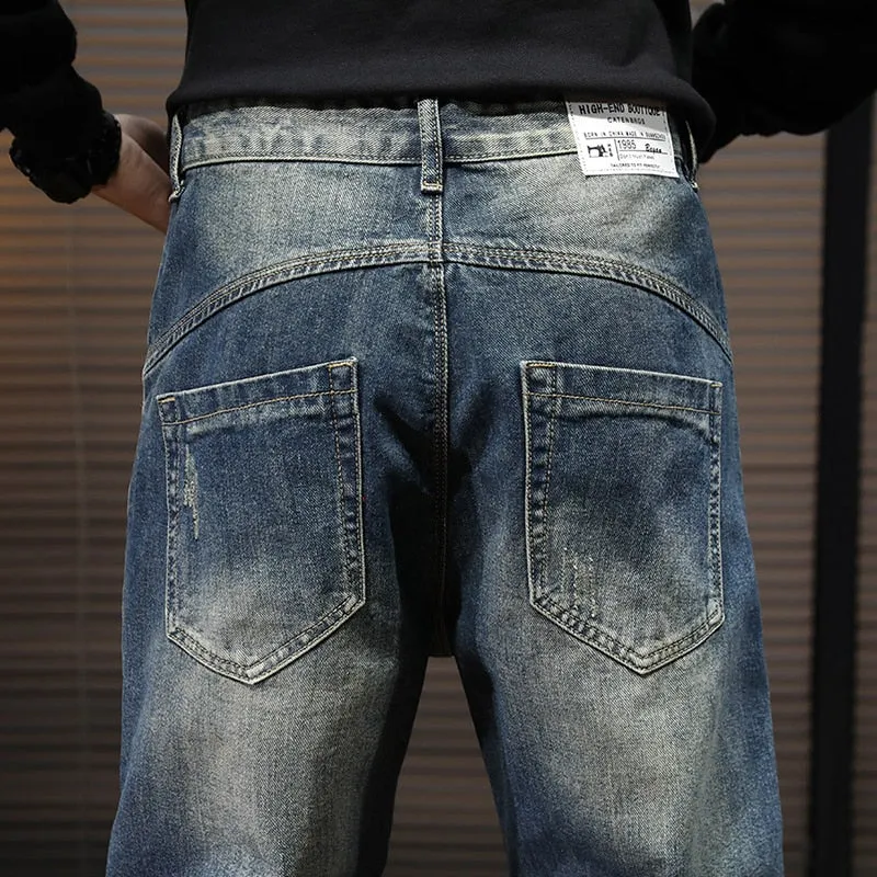 West Louis™ Loose fit Streetwear Casual Jeans