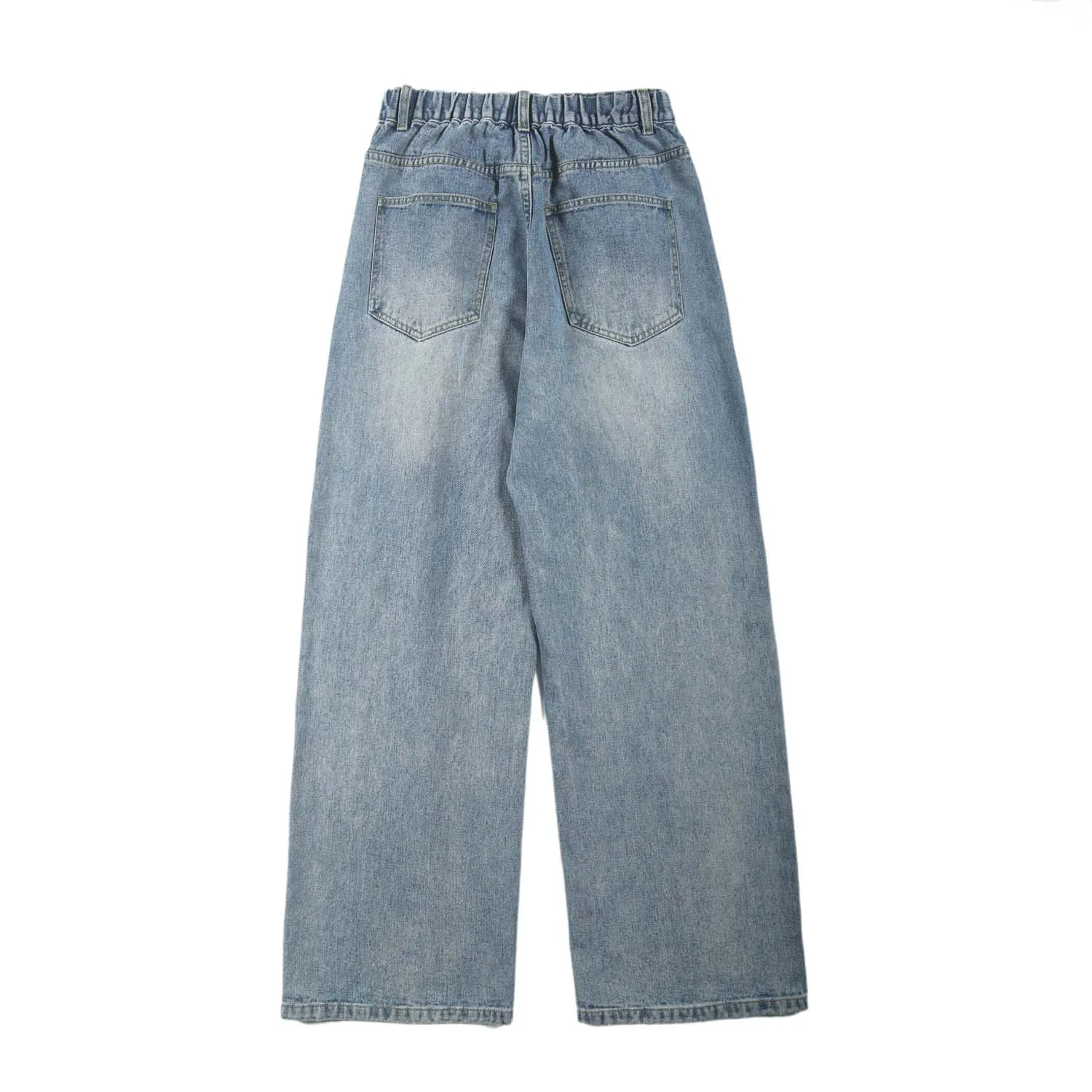 Whiskers Straight Leg Jeans