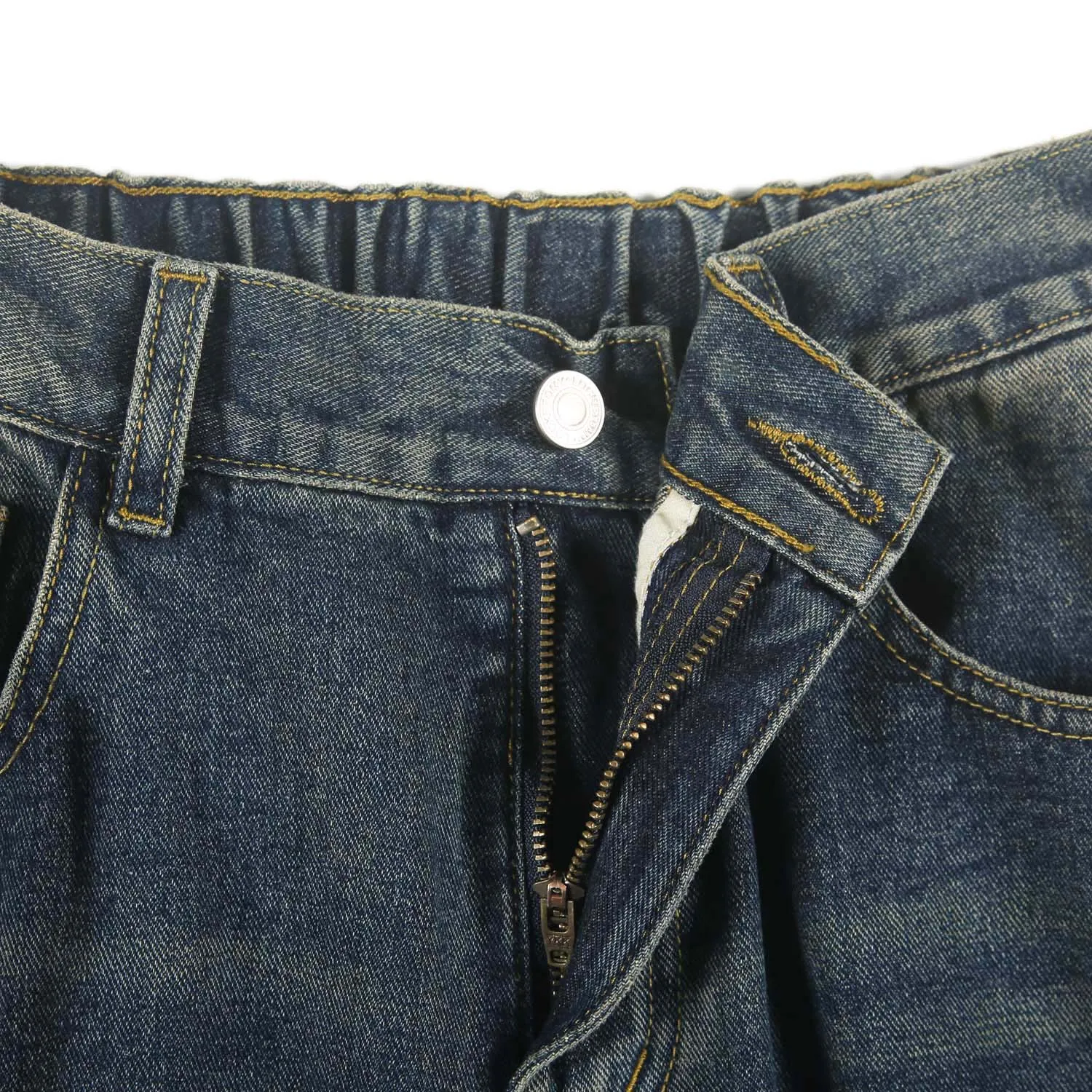 Whiskers Straight Leg Jeans