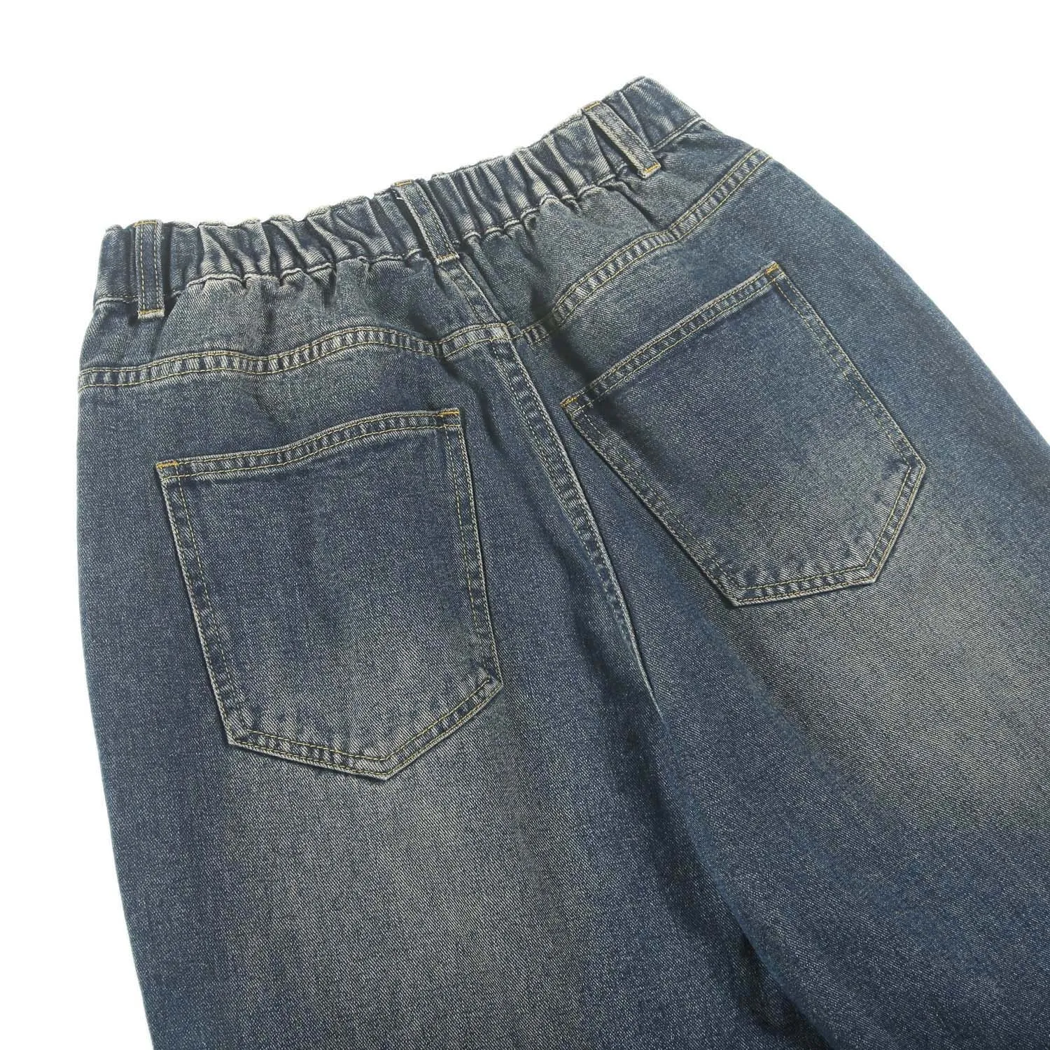 Whiskers Straight Leg Jeans