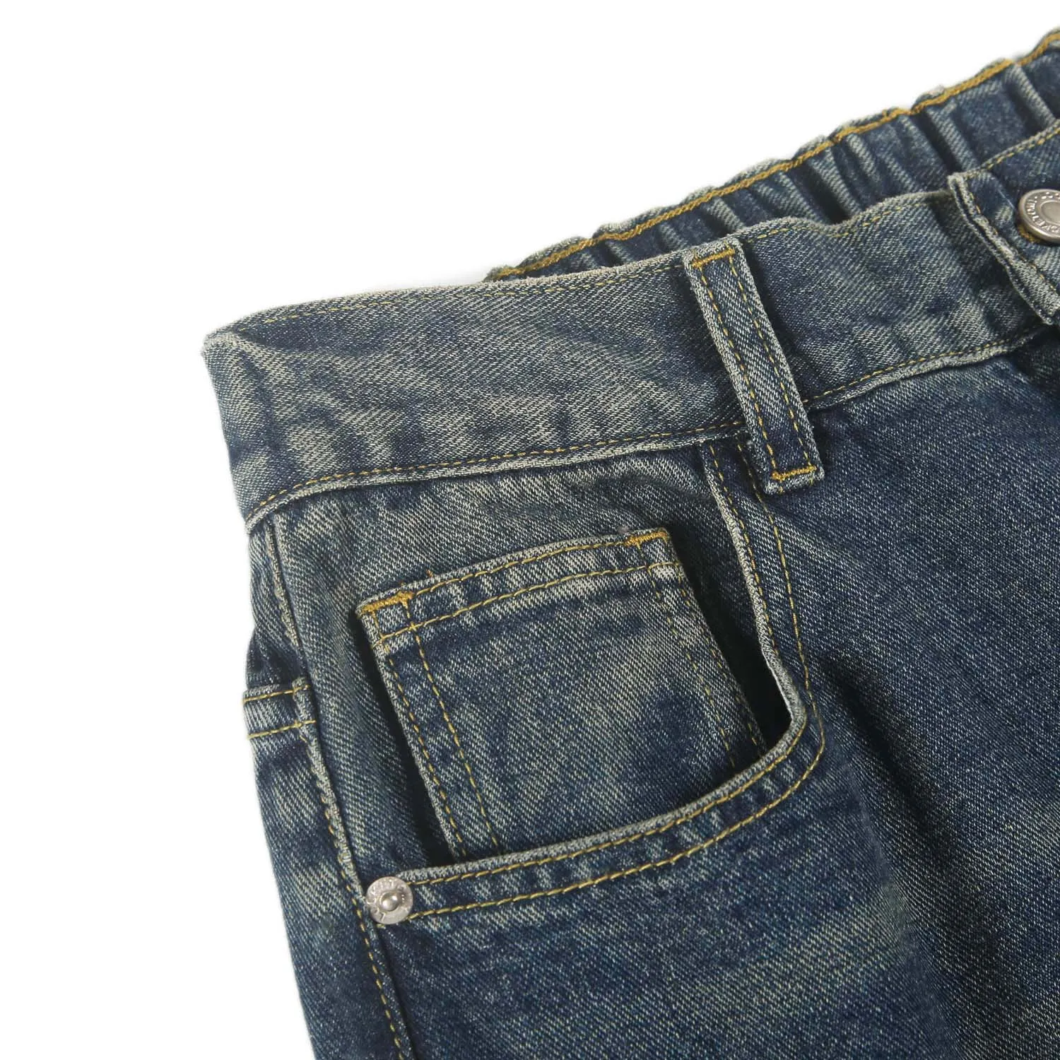 Whiskers Straight Leg Jeans