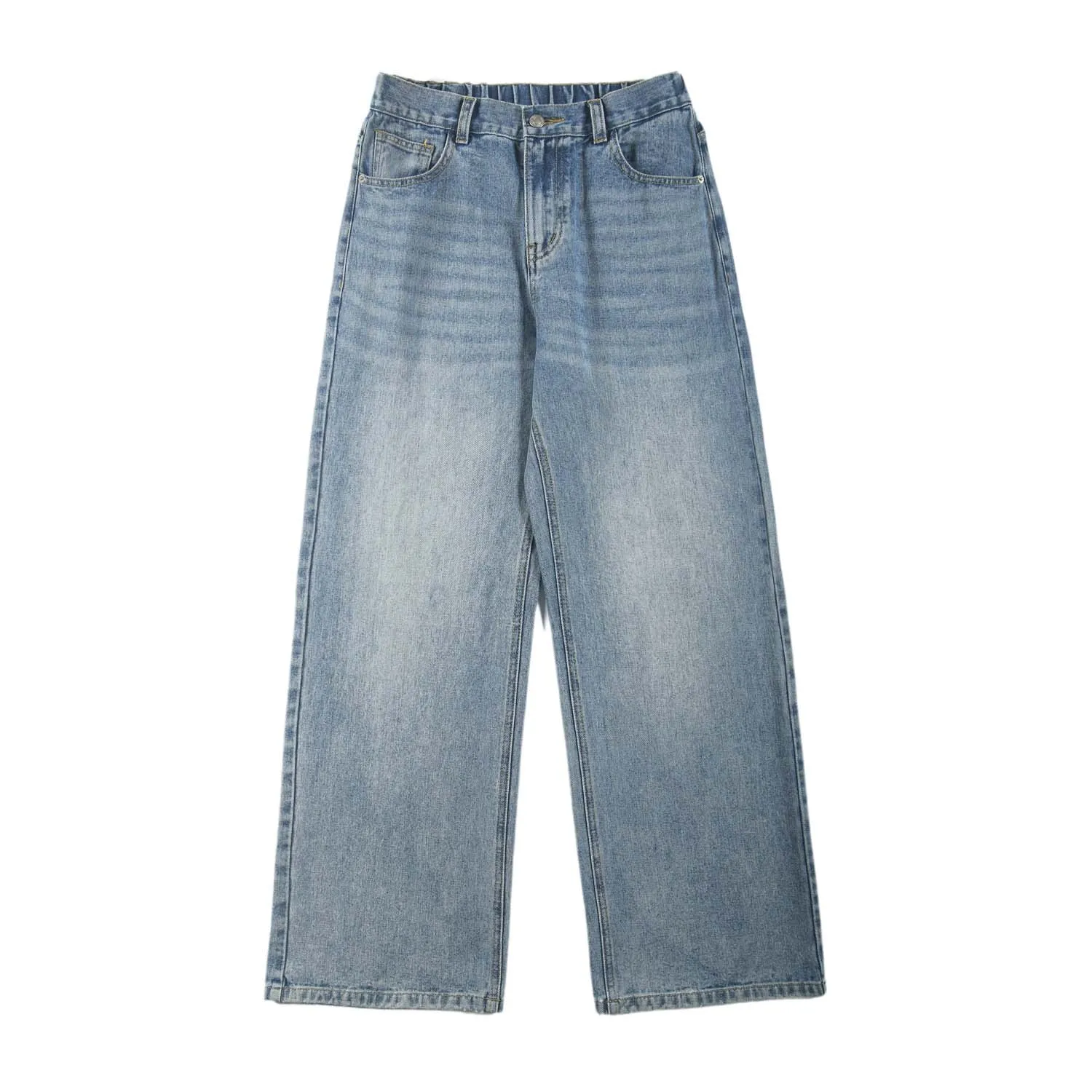 Whiskers Straight Leg Jeans