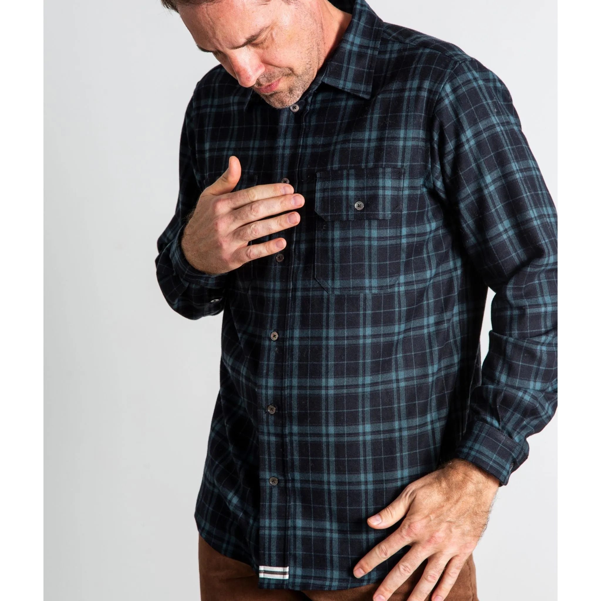 Whistler Long Sleeve Stretch Flannel Shirt